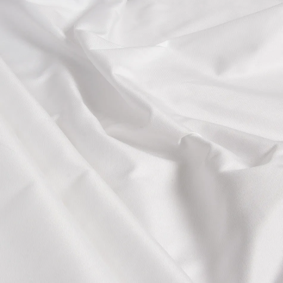 White Poly Cotton Twill 258