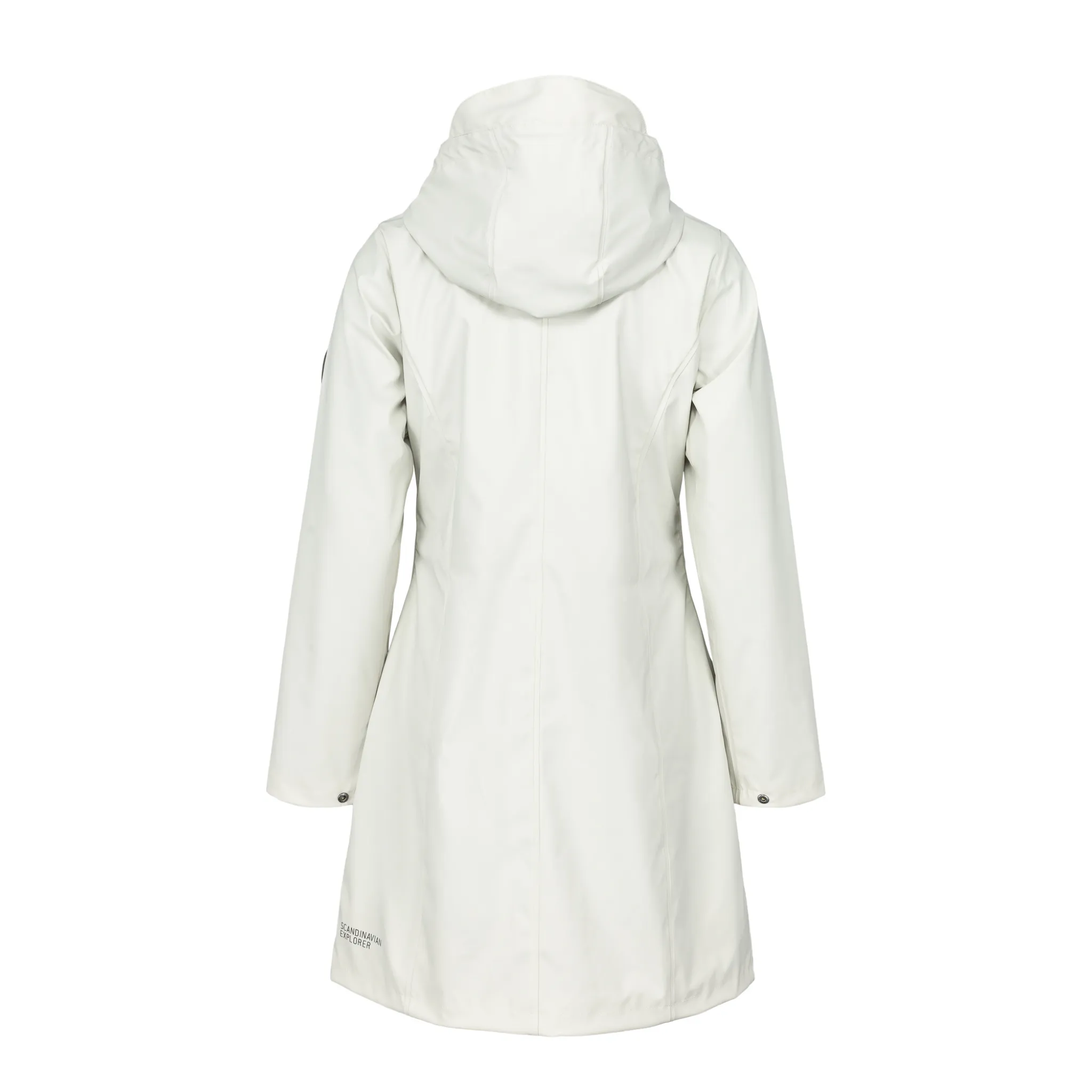 Women's Scandinavian Raincoat - White