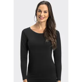 Women's Solid Thermal Top