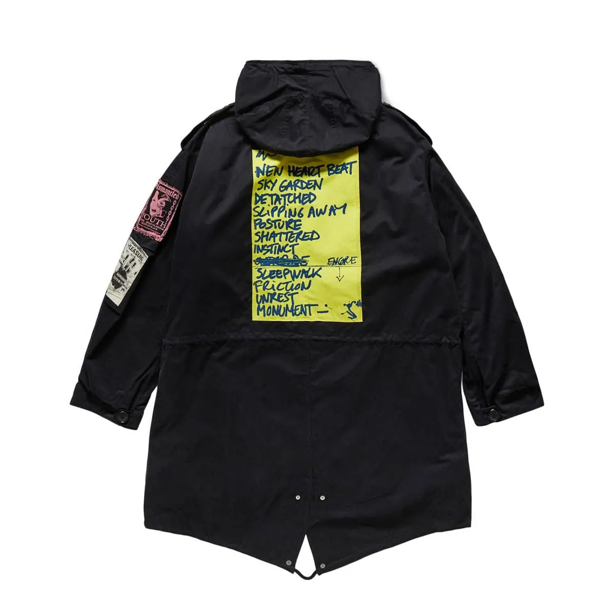 X RAF PATCH DETAIL PARKA