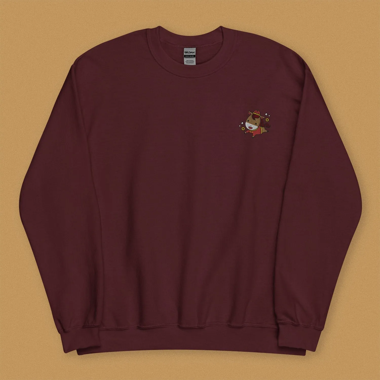 Year of the Horse Embroidered Sweatshirt