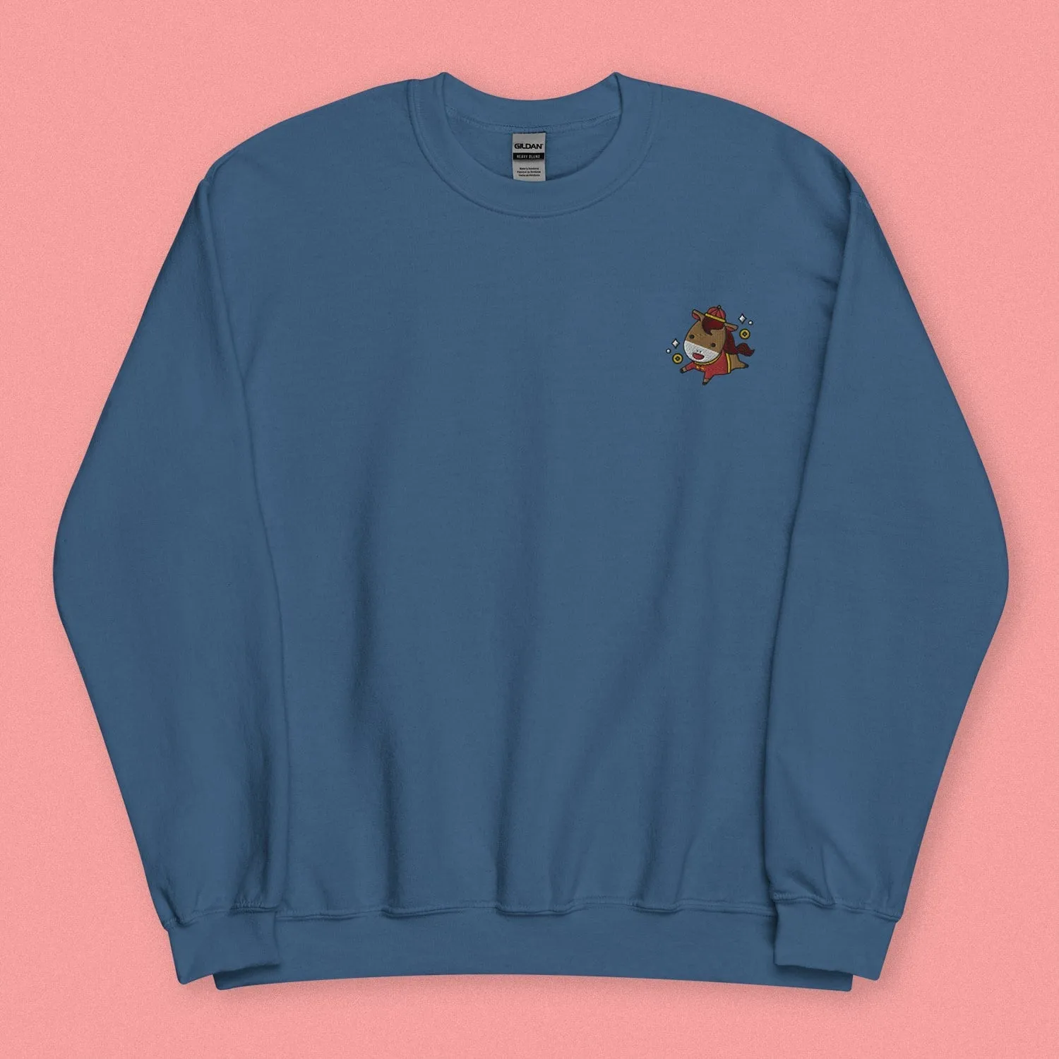 Year of the Horse Embroidered Sweatshirt