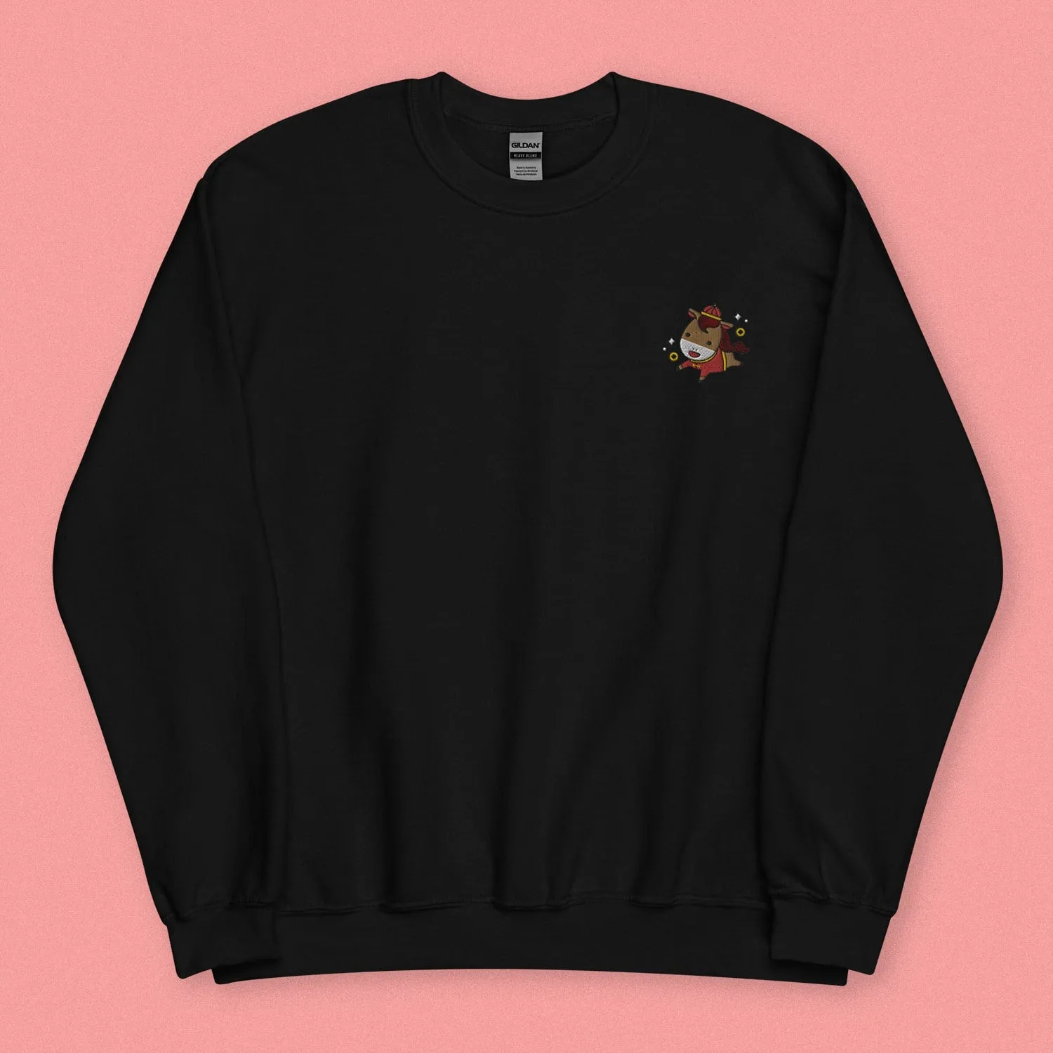 Year of the Horse Embroidered Sweatshirt