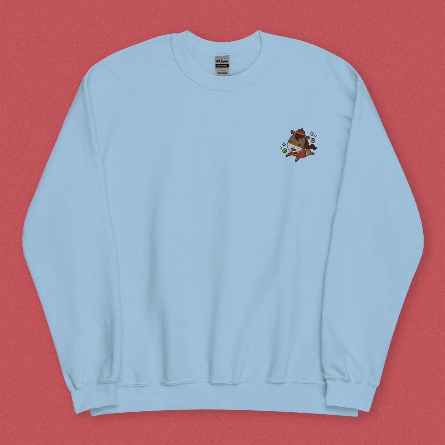 Year of the Horse Embroidered Sweatshirt