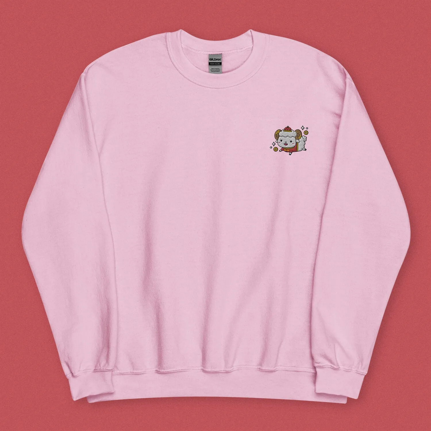 Year of the Sheep Embroidered Sweatshirt