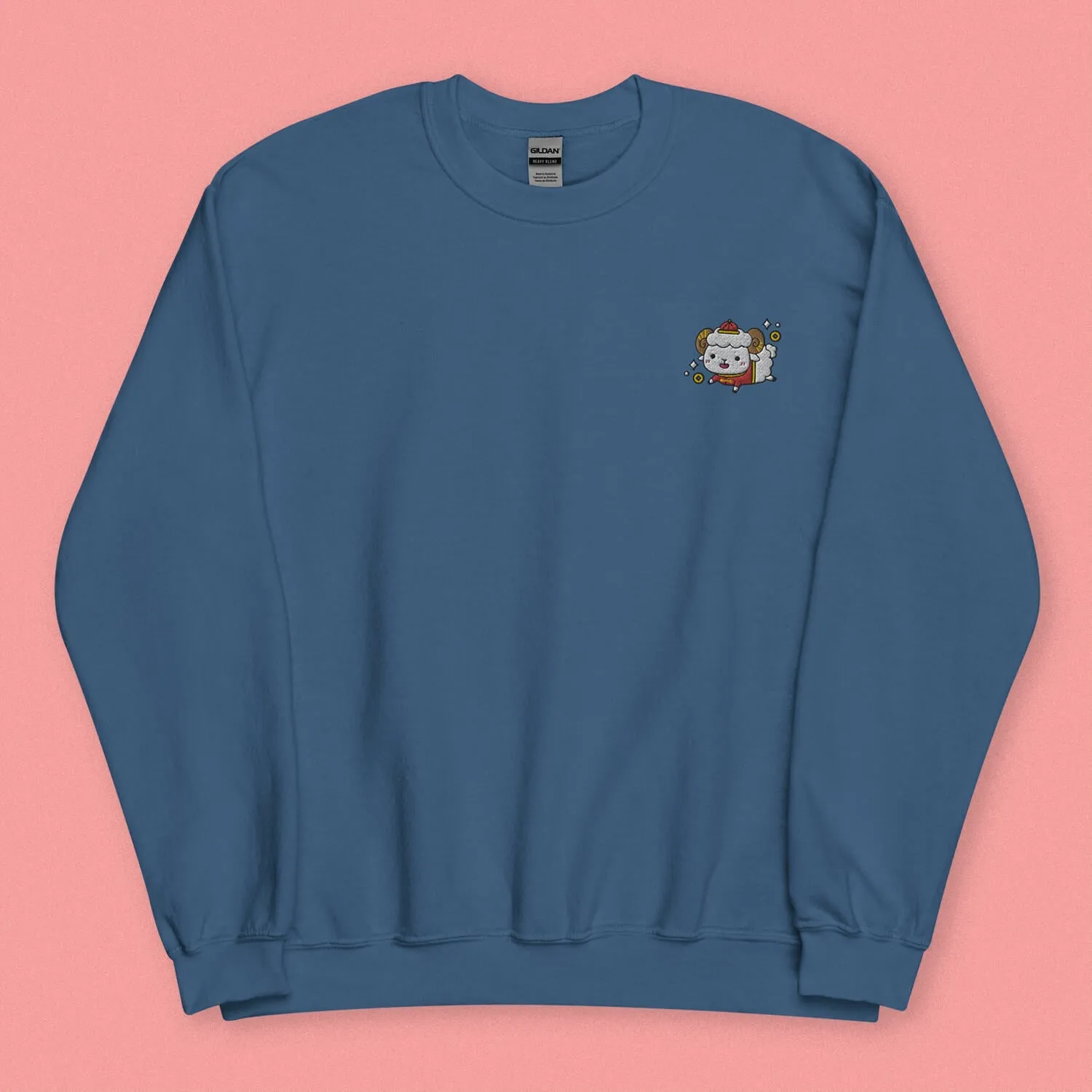 Year of the Sheep Embroidered Sweatshirt