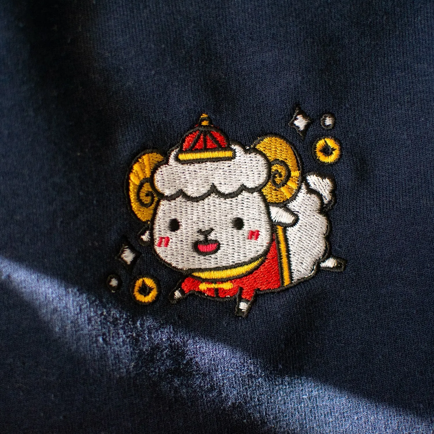 Year of the Sheep Embroidered Sweatshirt