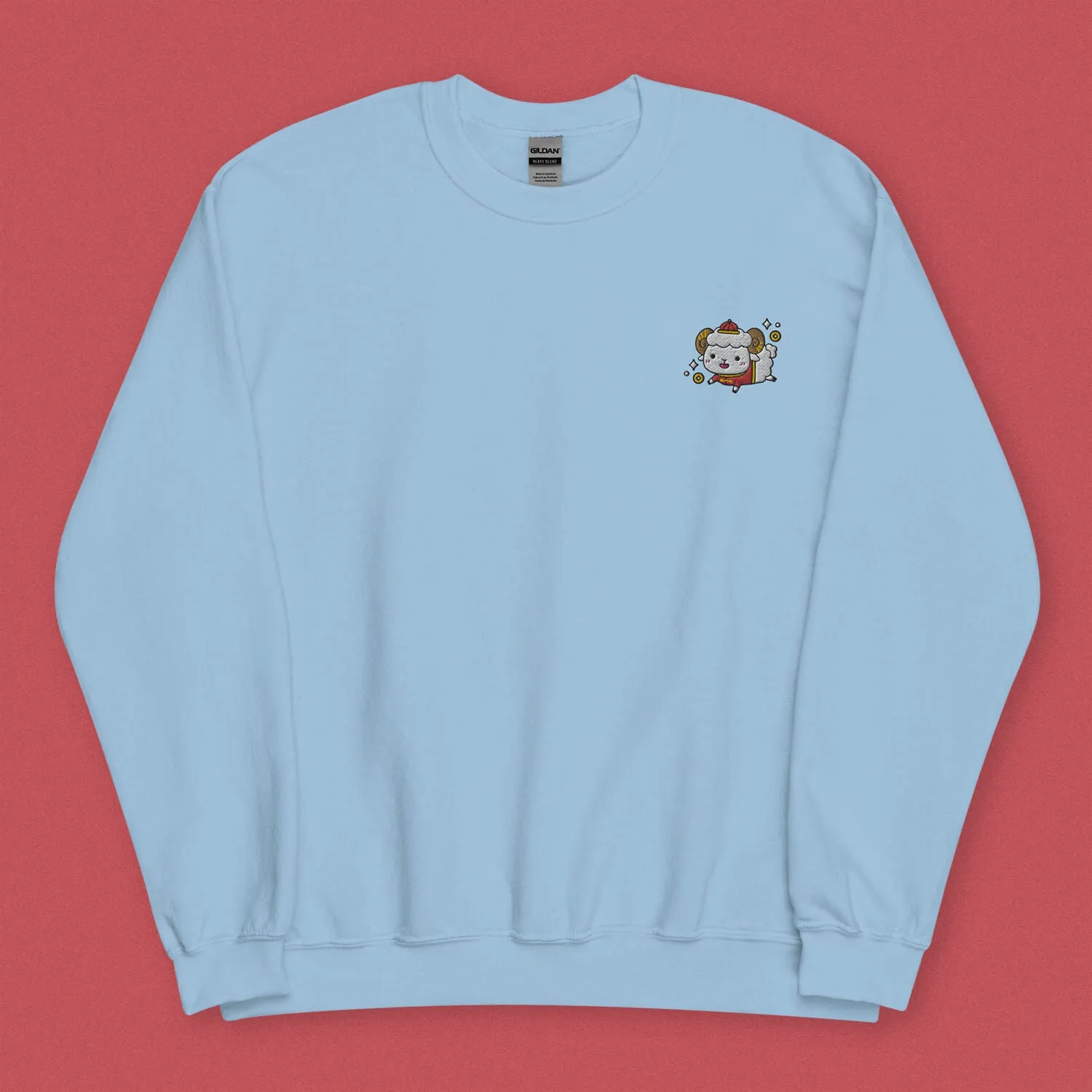 Year of the Sheep Embroidered Sweatshirt