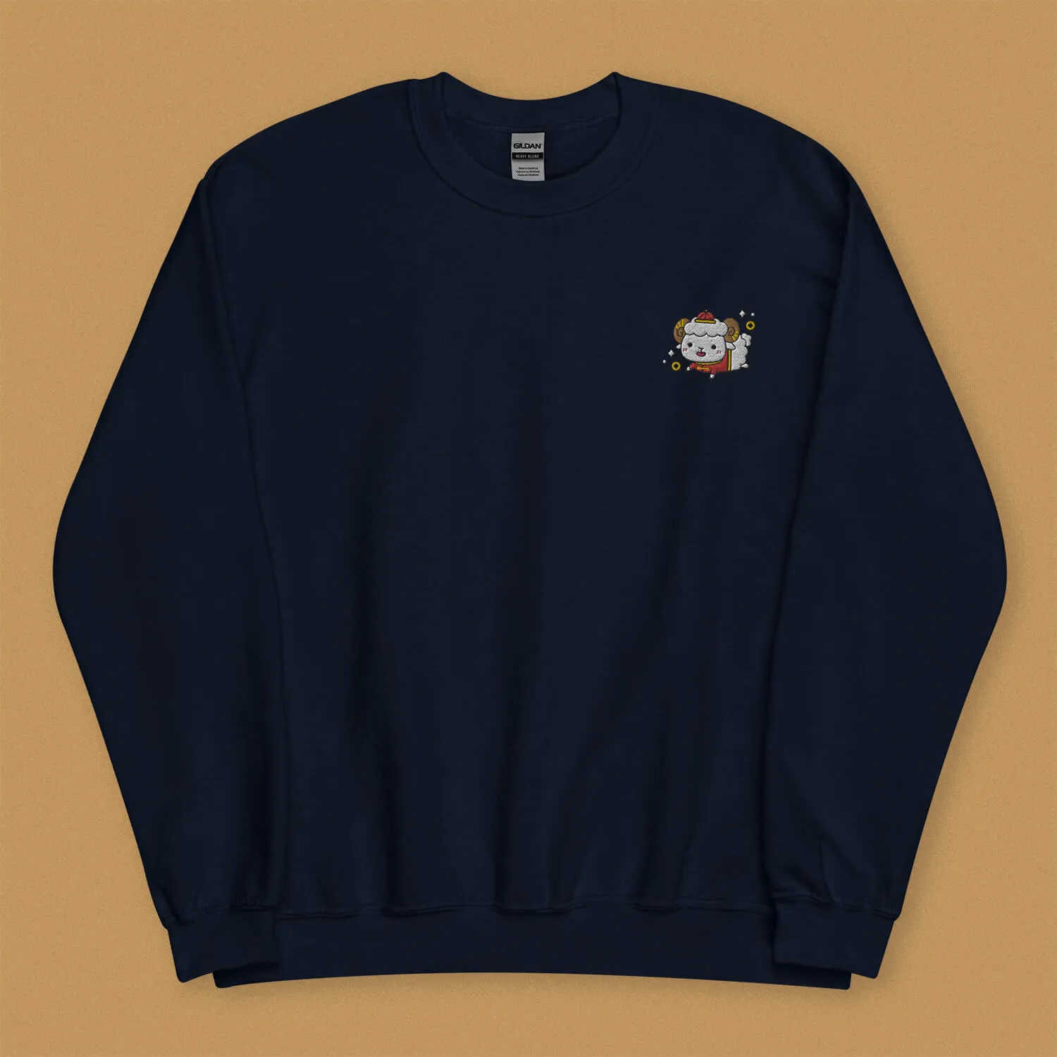 Year of the Sheep Embroidered Sweatshirt