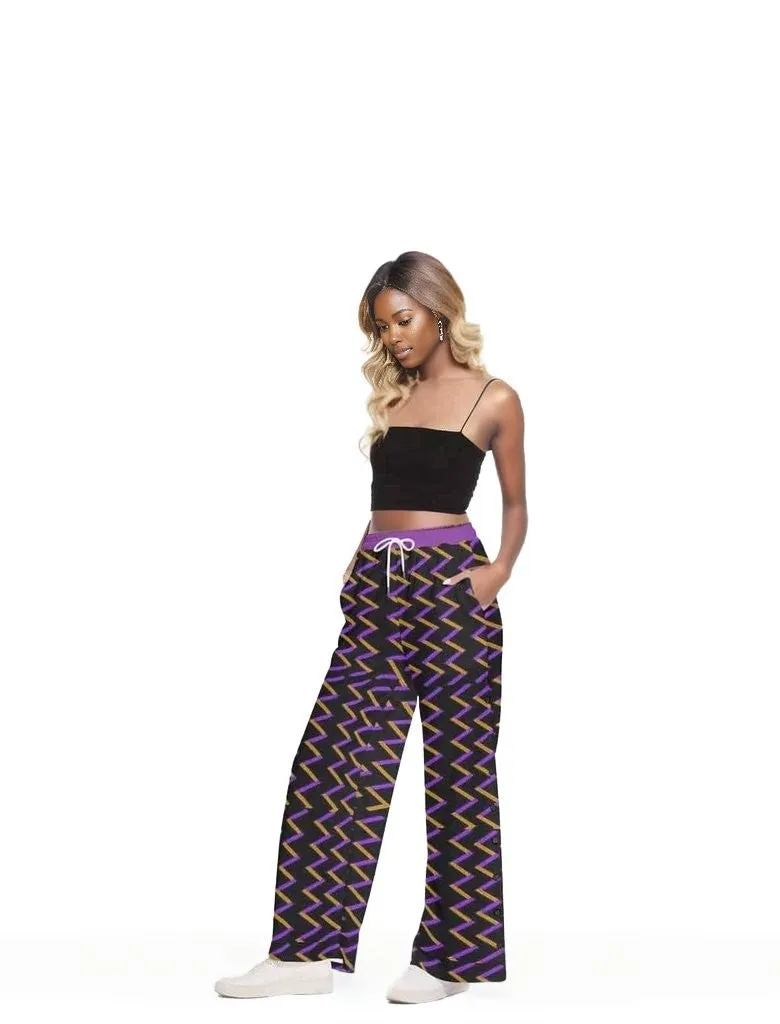 Zag Women's Snap Button Trousers