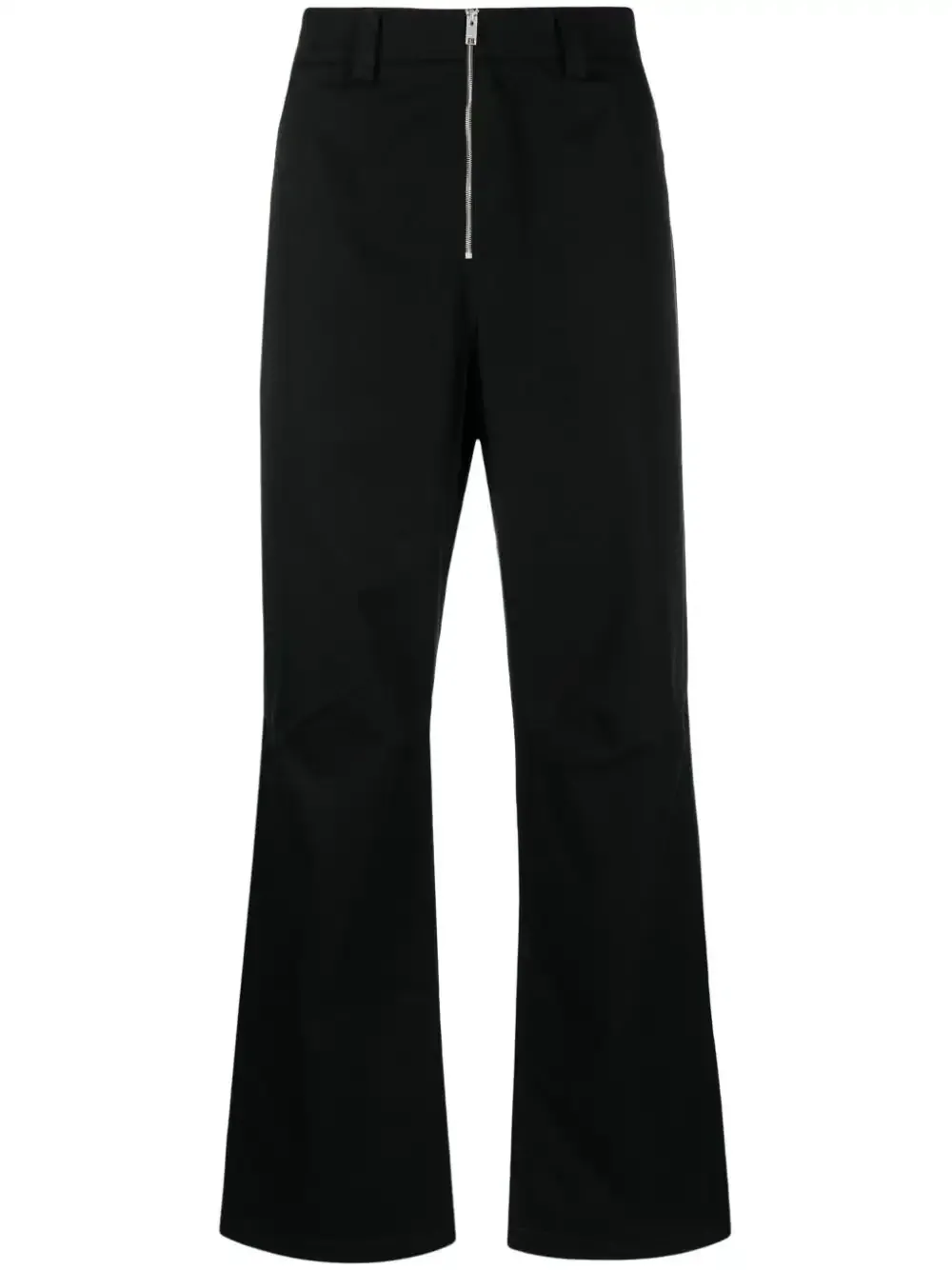 Zip Up Trousers